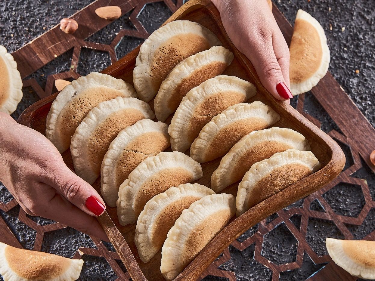 Cheese Qatayef 9 Pieces