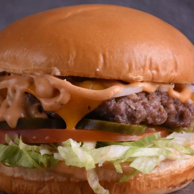 American Burger Sandwich
