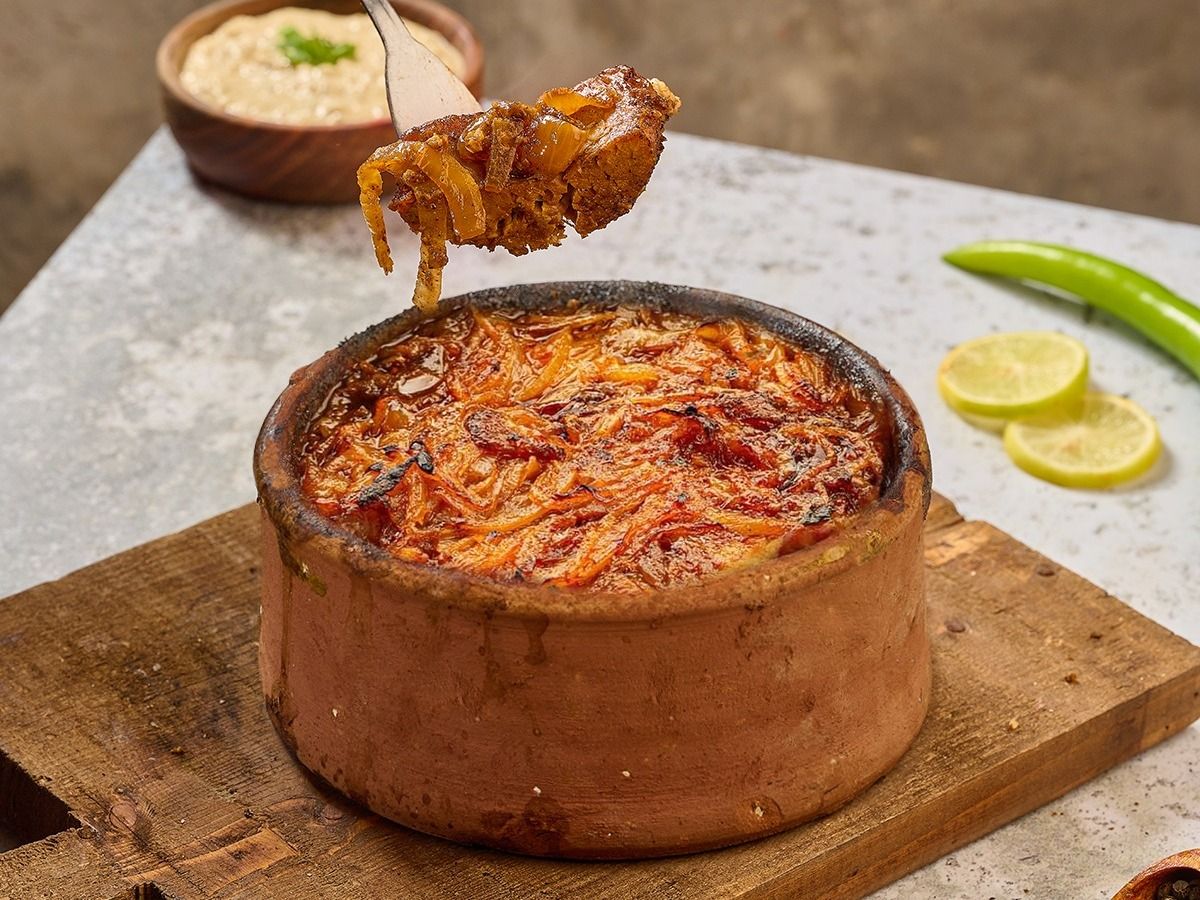 Onion With Meat Casserole
