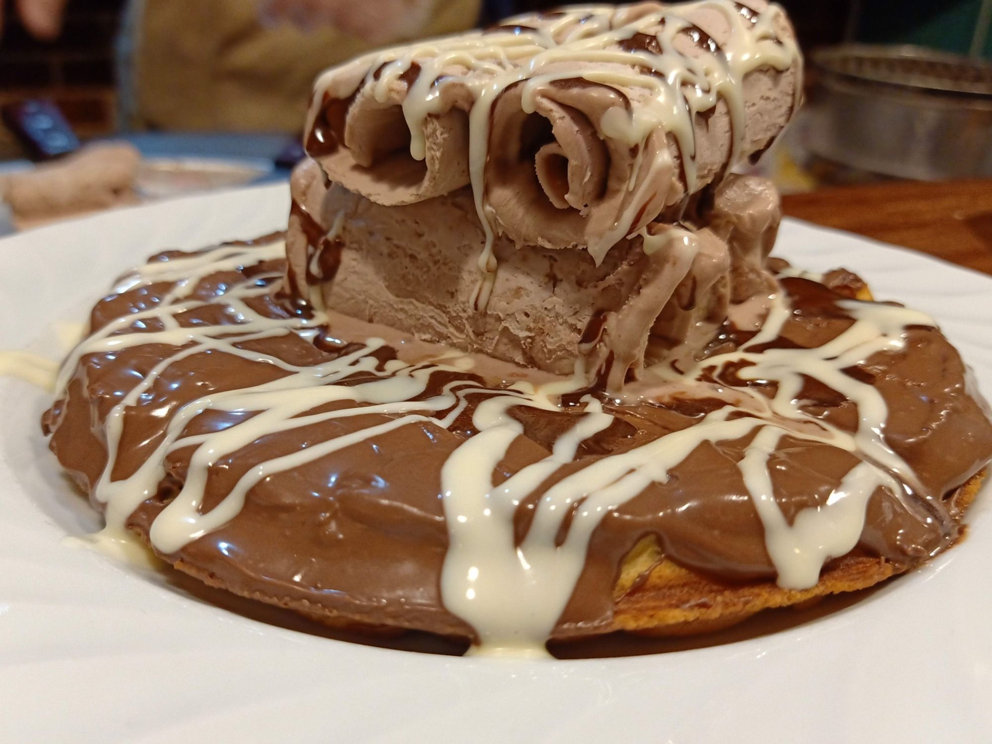 Ice Cream Waffle
