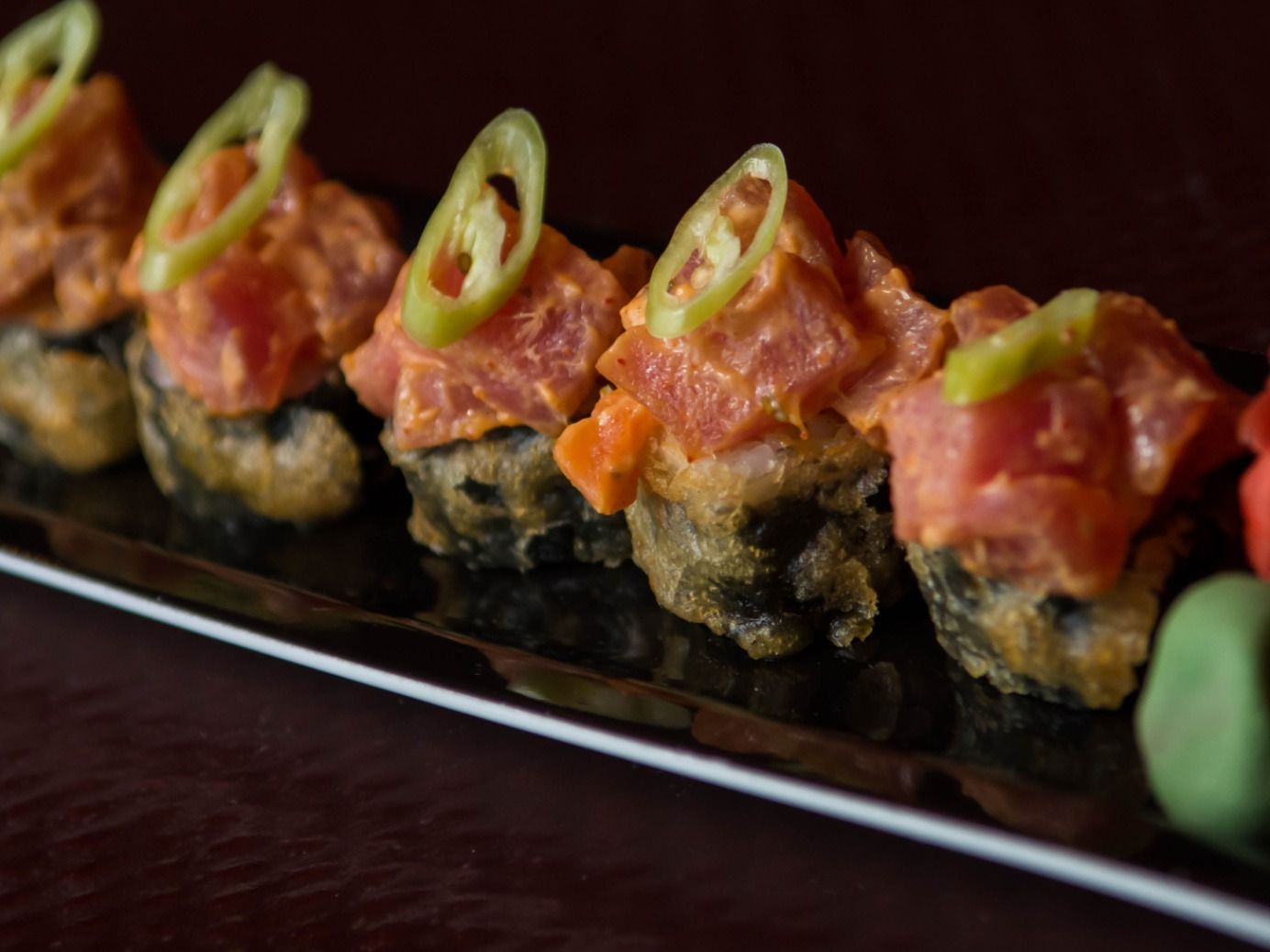 Crunchy Tuna And Jalapeno Roll