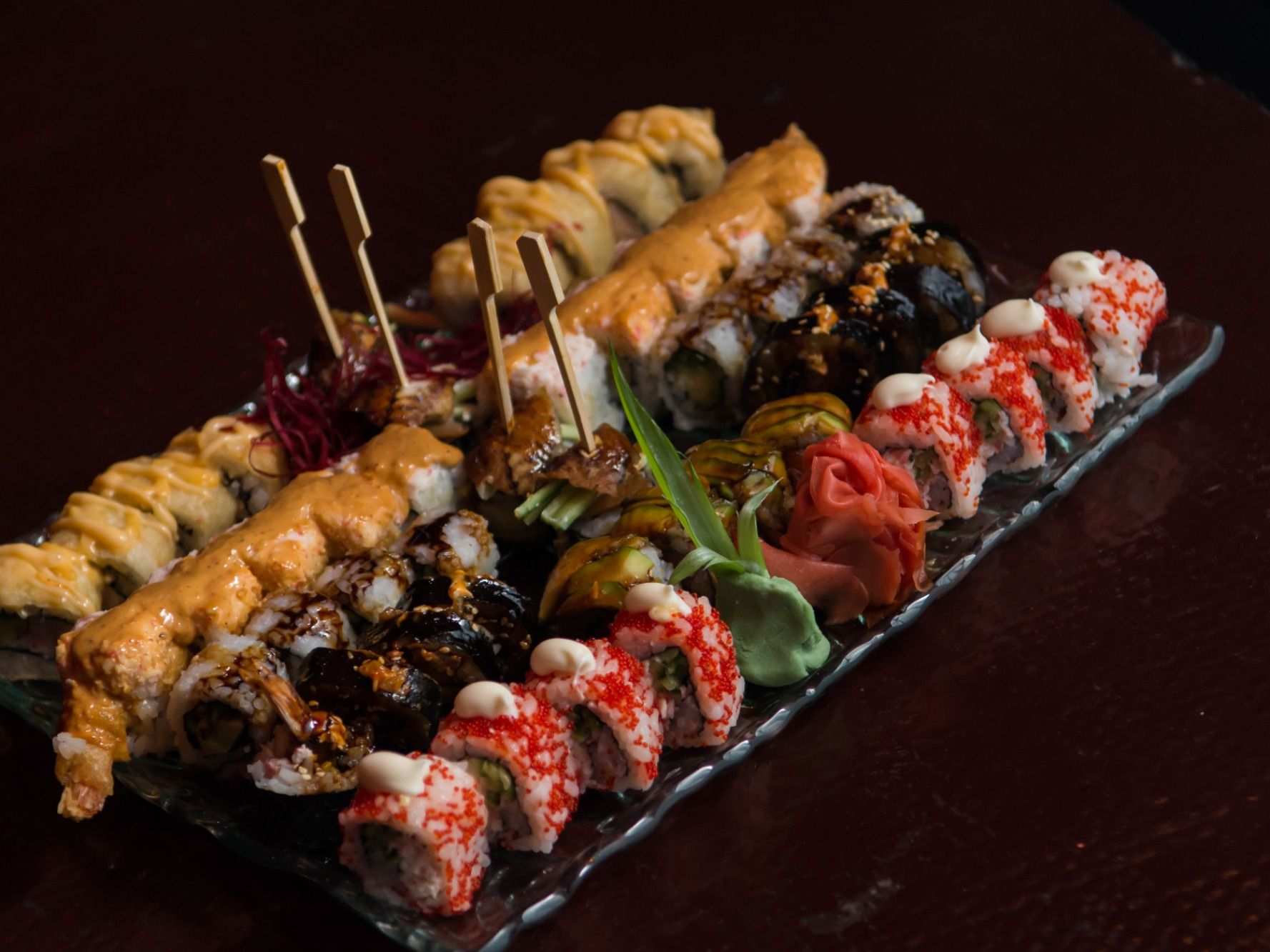 Sushi Rolls Selection 100 Pieces