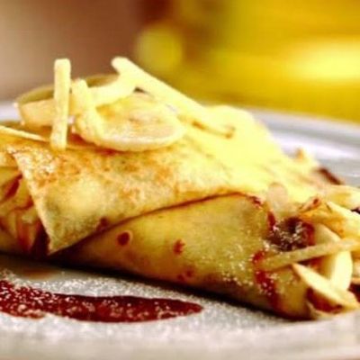 Cheddar Cheese Crepe