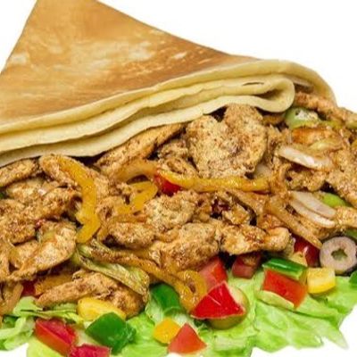 Chicken Shawerma Crepe