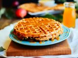Caramel Waffle Round