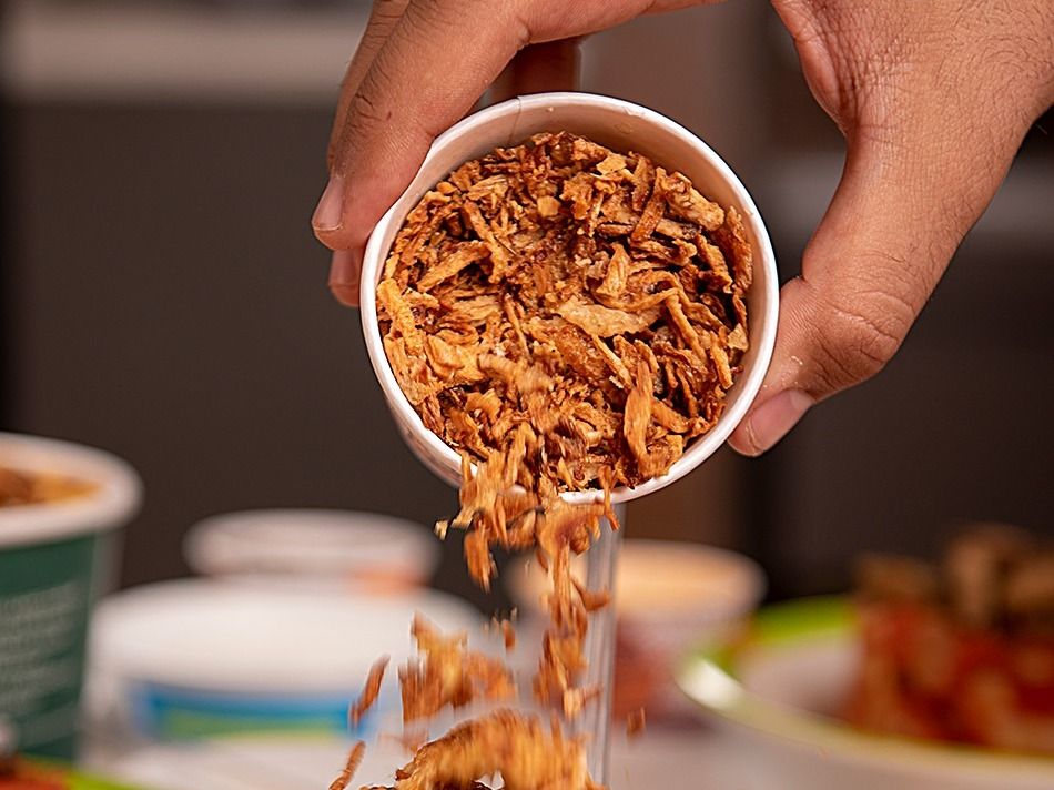 Add Fried Onions