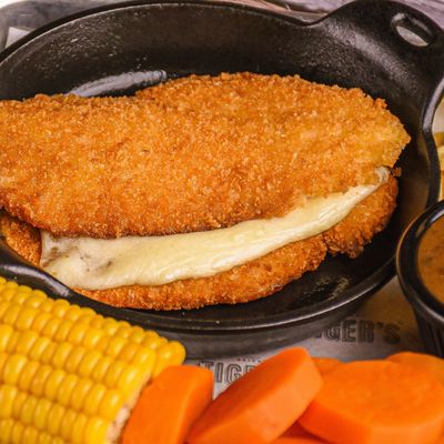 Chicken Cheese Escalope Meal