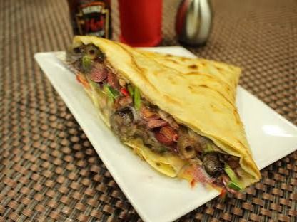 Beef Fajita Crepe