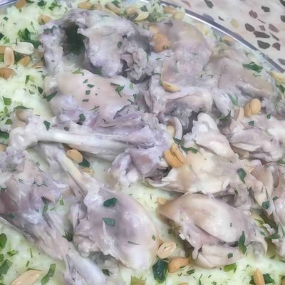Chicken Mansaf Dish