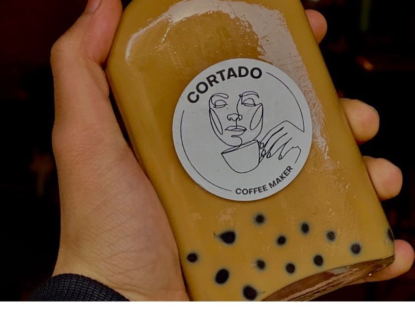 Boba coffee