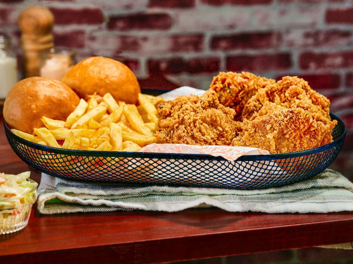 A Quarter Of A Broasted Chicken