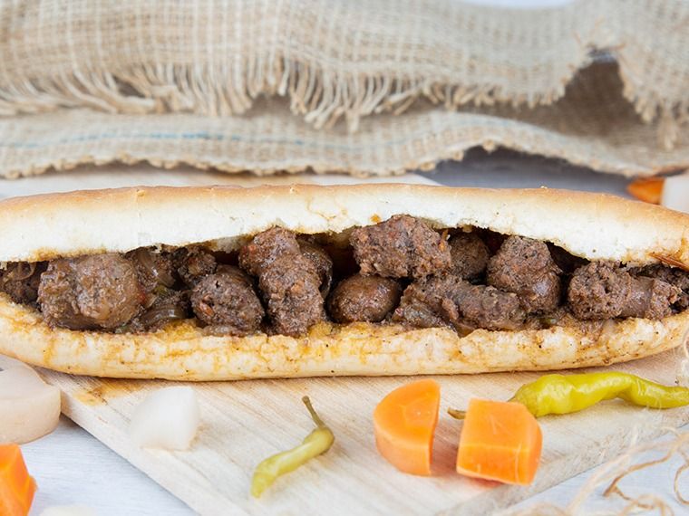Fino Bread Sausage Sandwich