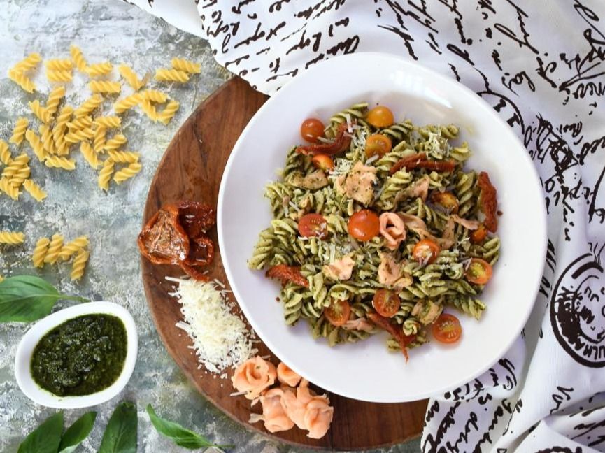 Fussili Salmone Affumicato Pasta