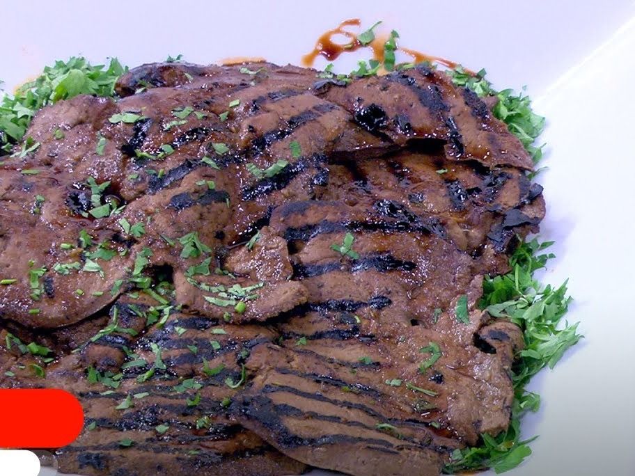 Grilled Beef Liver