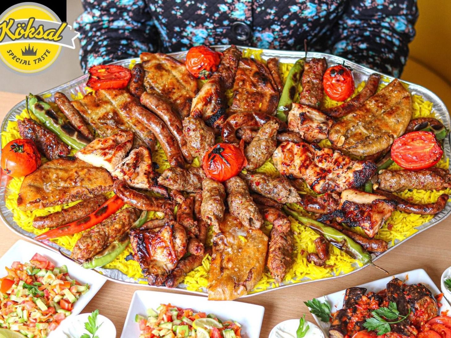 Economic Grills Family Tray For 6 Persons
