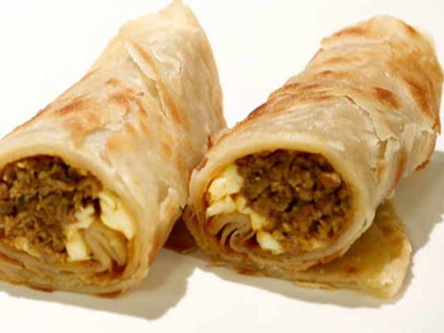 Keema paratha