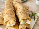 cream cheese paratha
