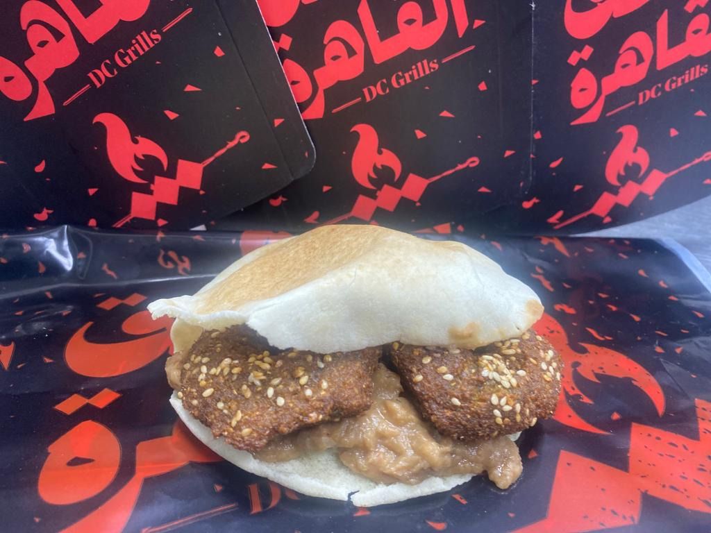 Foul Falafel Sandwich