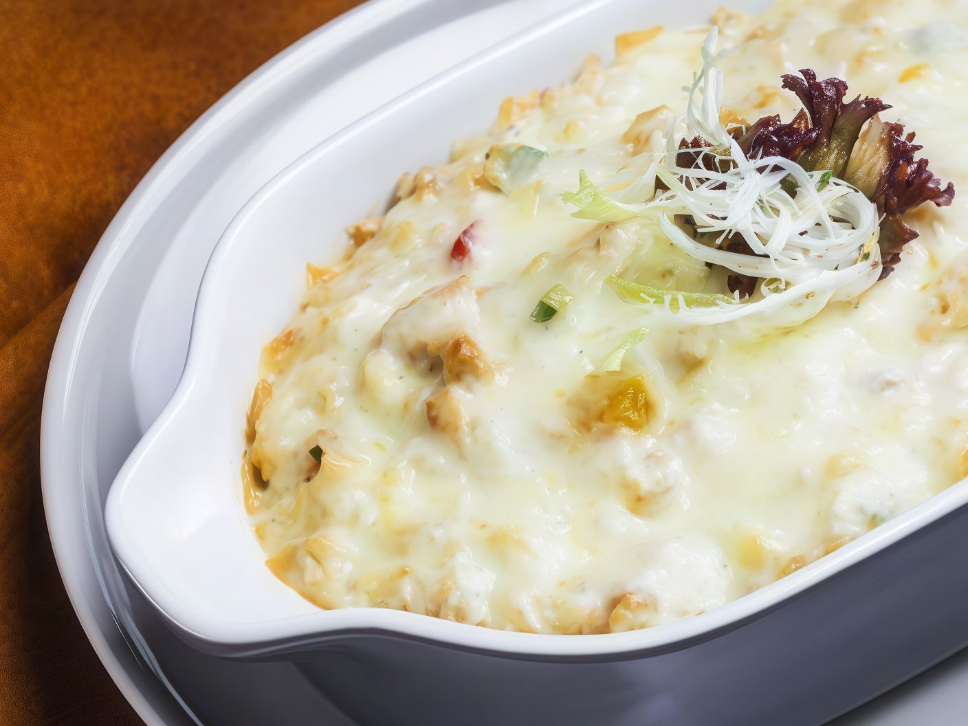 Penne Chicken Crispy pasta