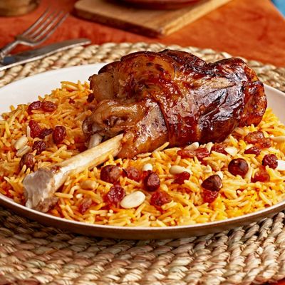 lamb Shank with fatteh
