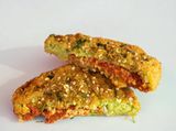 Falafel Patty Stuffed With Pastrami