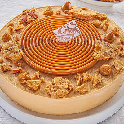 Ice Cream Toffee Almond Torte
