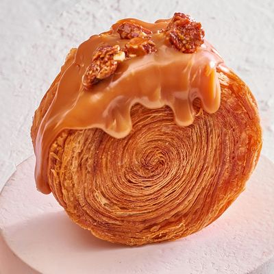 Supreme Caramel Almond Croissant