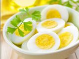 Boiled Eggs Sandwich