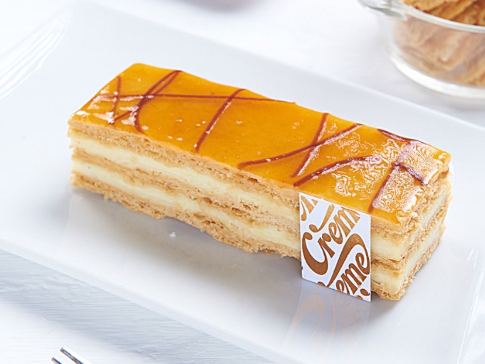 Apricot Jam Millefeuille