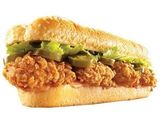 Crispy chicken sandwich