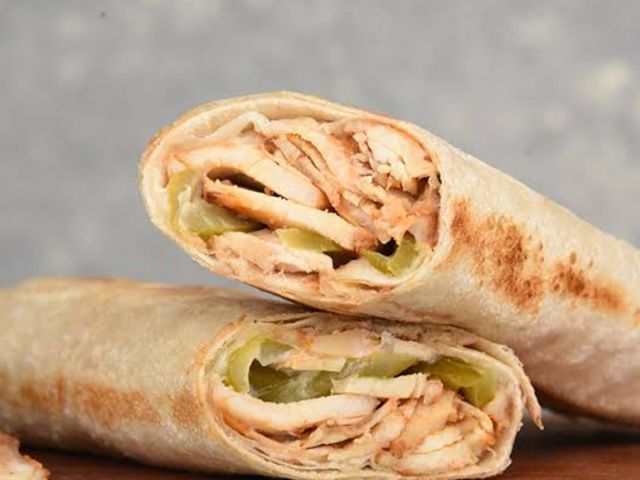 Chicken fajita sandwich