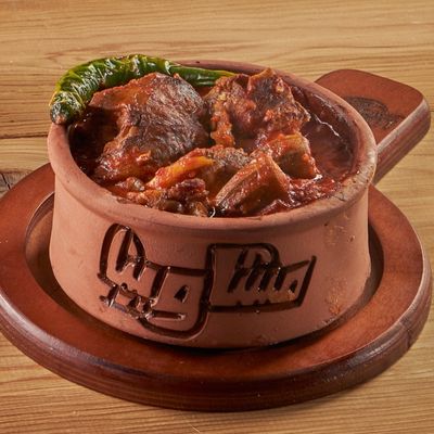 Okra With Kandouz Meat Casserole