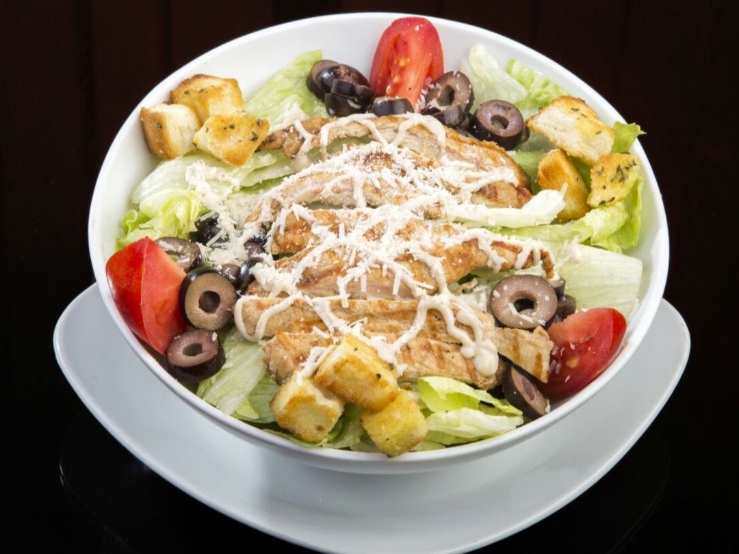 Chicken Caesar salad