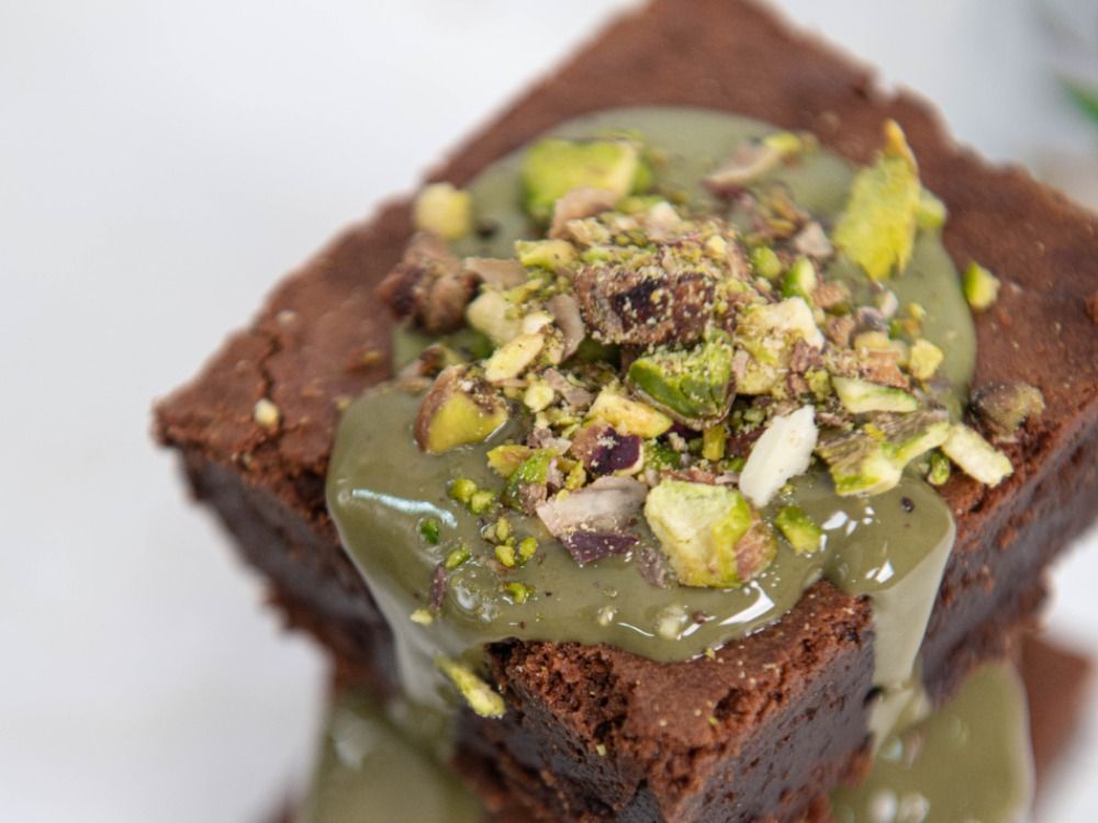 Pistachio Brownie