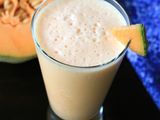 Cantaloupe With Milk Juice