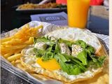 Mix Cheese Omelette Dish
