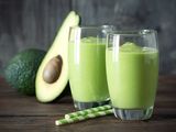Avocado With Honey Juice