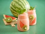 Kiwi And Watermelon Juice