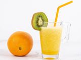 Kiwi With Orange Juice