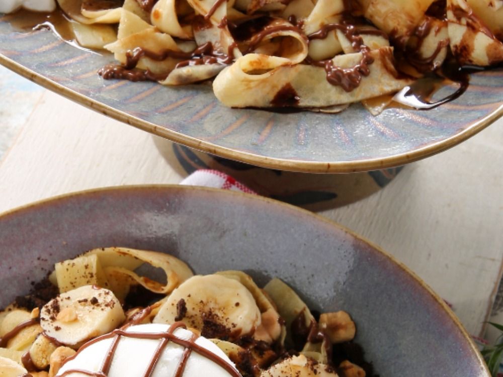 Chocolate Fruit Macaroni