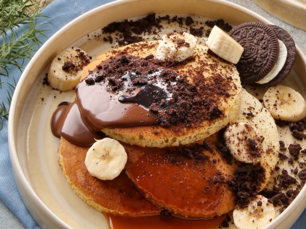 Pancake Banana Oreo Chcolate