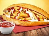 Mayonnaise Ketchup Potatoes Sandwich