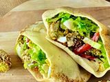 Taamia With Potatoes Sandwich