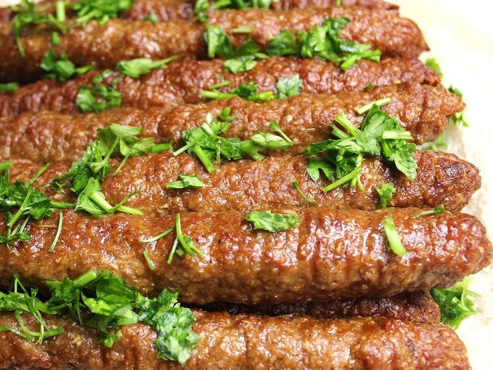 Kofta on charcoal