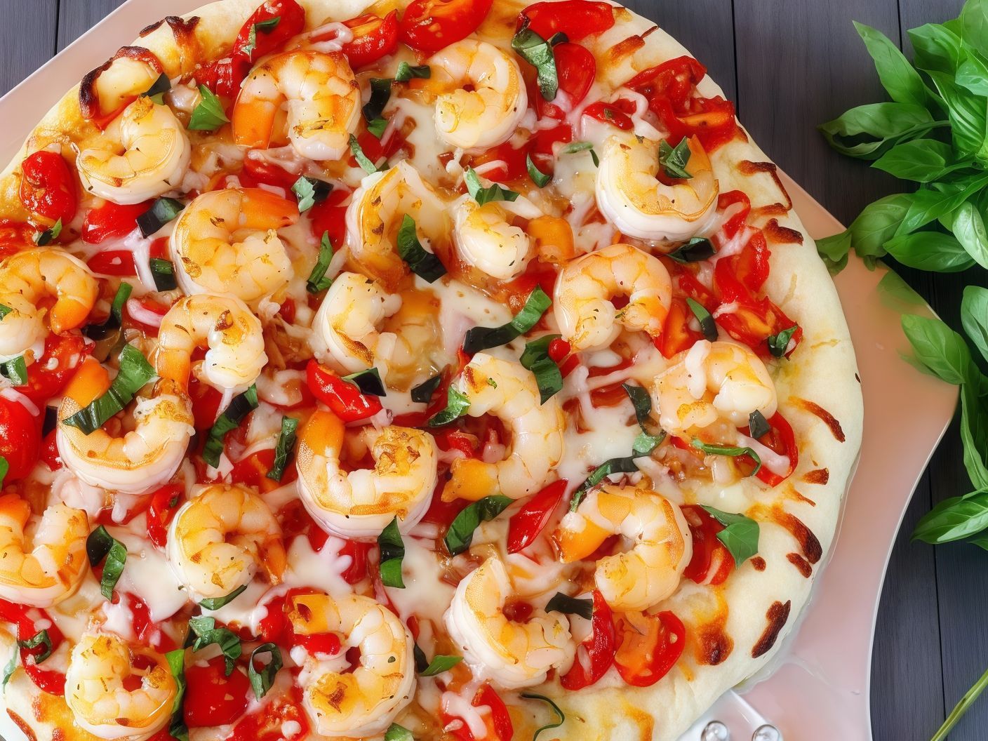 Shrimp Pizza