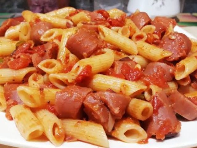 Hot Dog Pasta Salsa