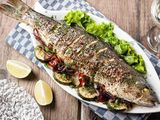 Grilled Mullet meal