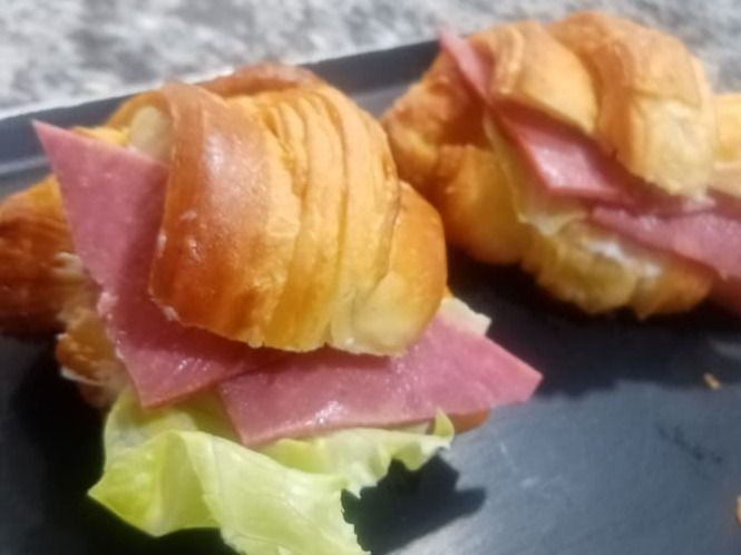 Mini Croissant Sandwich