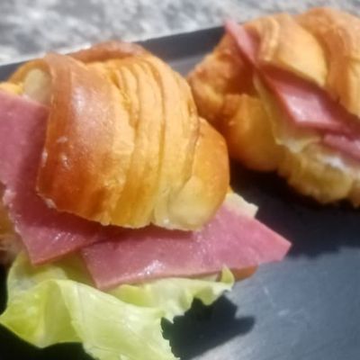 Mini Croissant Sandwich