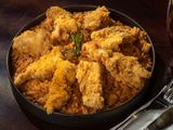 Crispy Chicken Risotto
